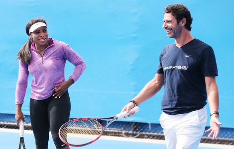 Serena Williams Patrick Mouratoglou